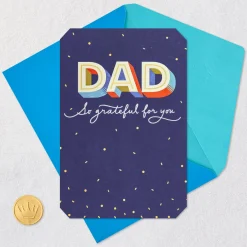 So Grateful for You Birthday Card for Dad