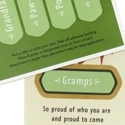 So Grateful for Your Example Customizable Birthday Card for Grandfather