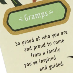 So Grateful for Your Example Customizable Birthday Card for Grandfather