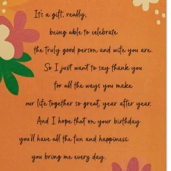So Happy Being Married to You Birthday Card for Wife