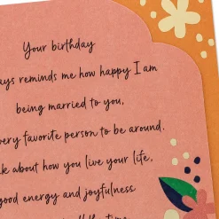 So Happy Being Married to You Birthday Card for Wife