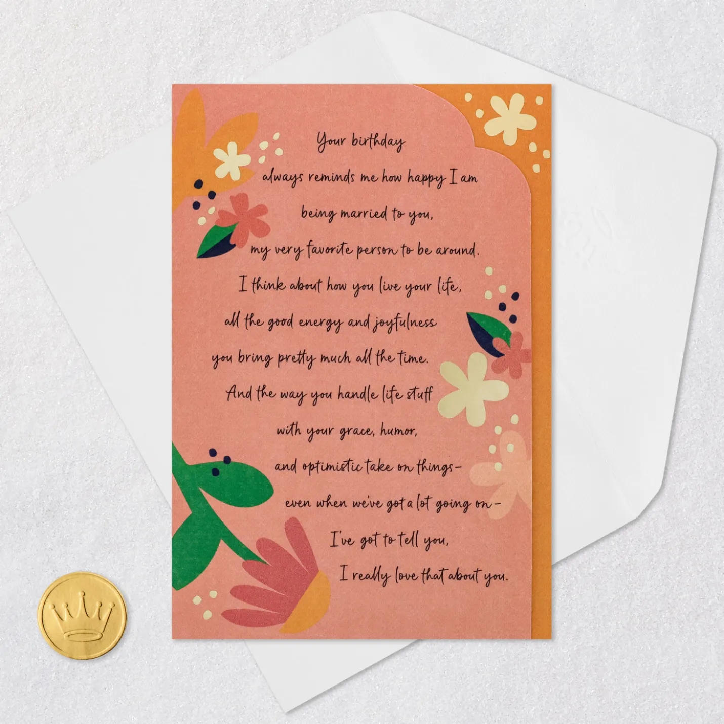 So Happy Being Married to You Birthday Card for Wife