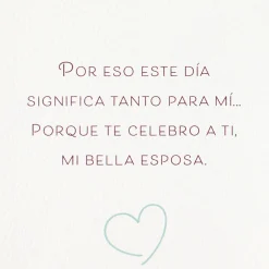 So Happy to Celebrate You Spanish-Language Birthday Card for Wife