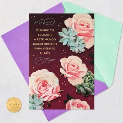 So Happy to Celebrate You Spanish-Language Birthday Card for Wife