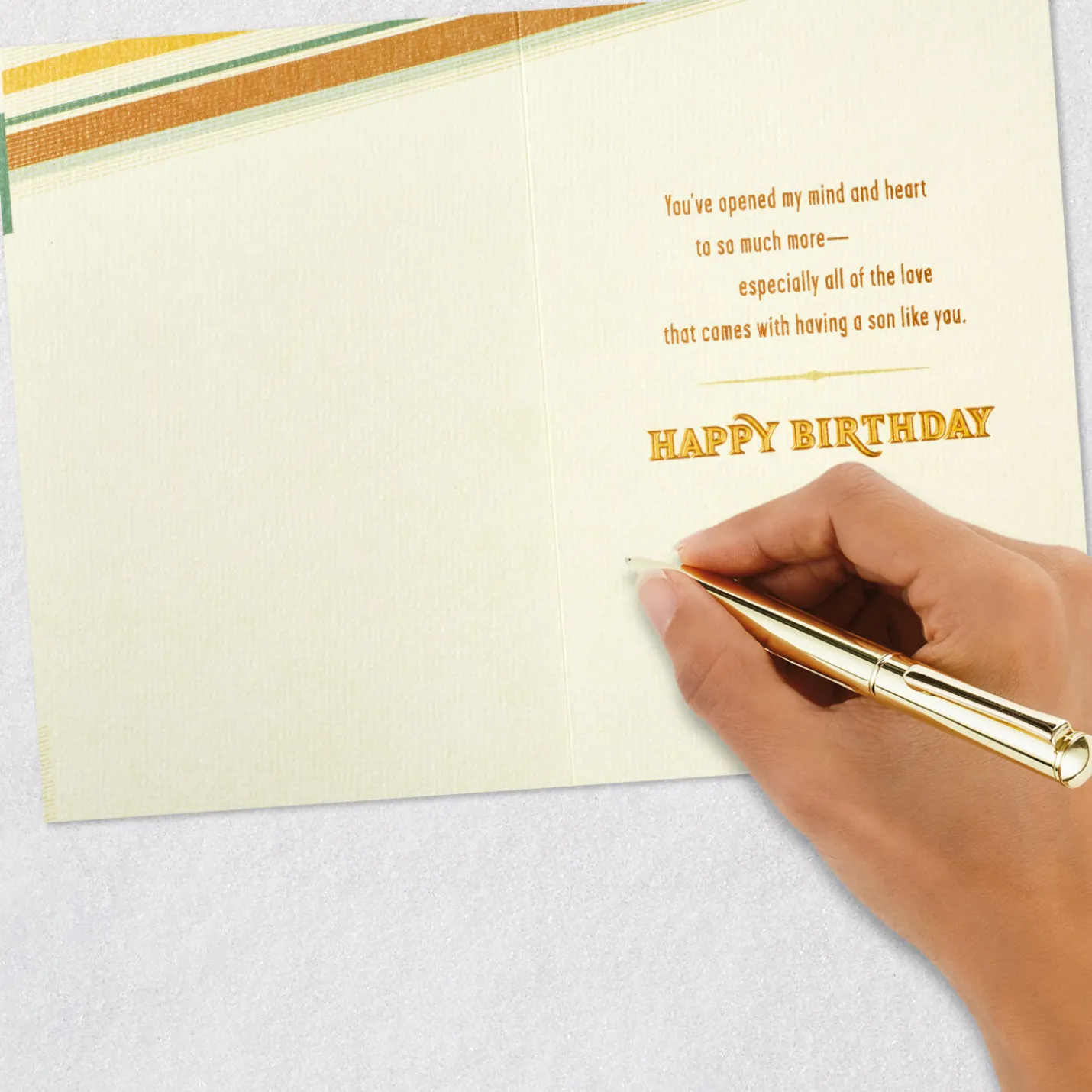 So Impressed By You Birthday Card for Son