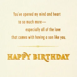So Impressed By You Birthday Card for Son
