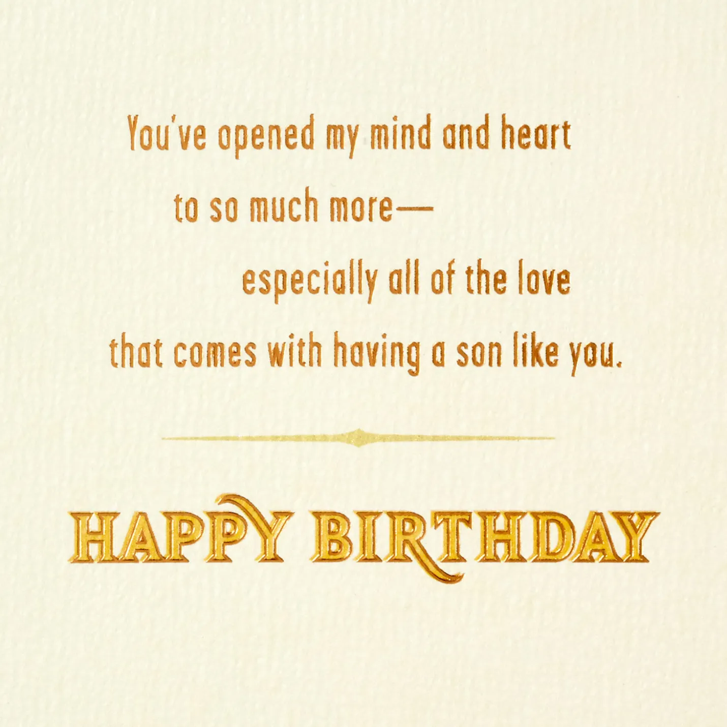 So Impressed By You Birthday Card for Son