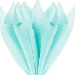 Solid Aquamarine Tissue Paper, 8 sheets
