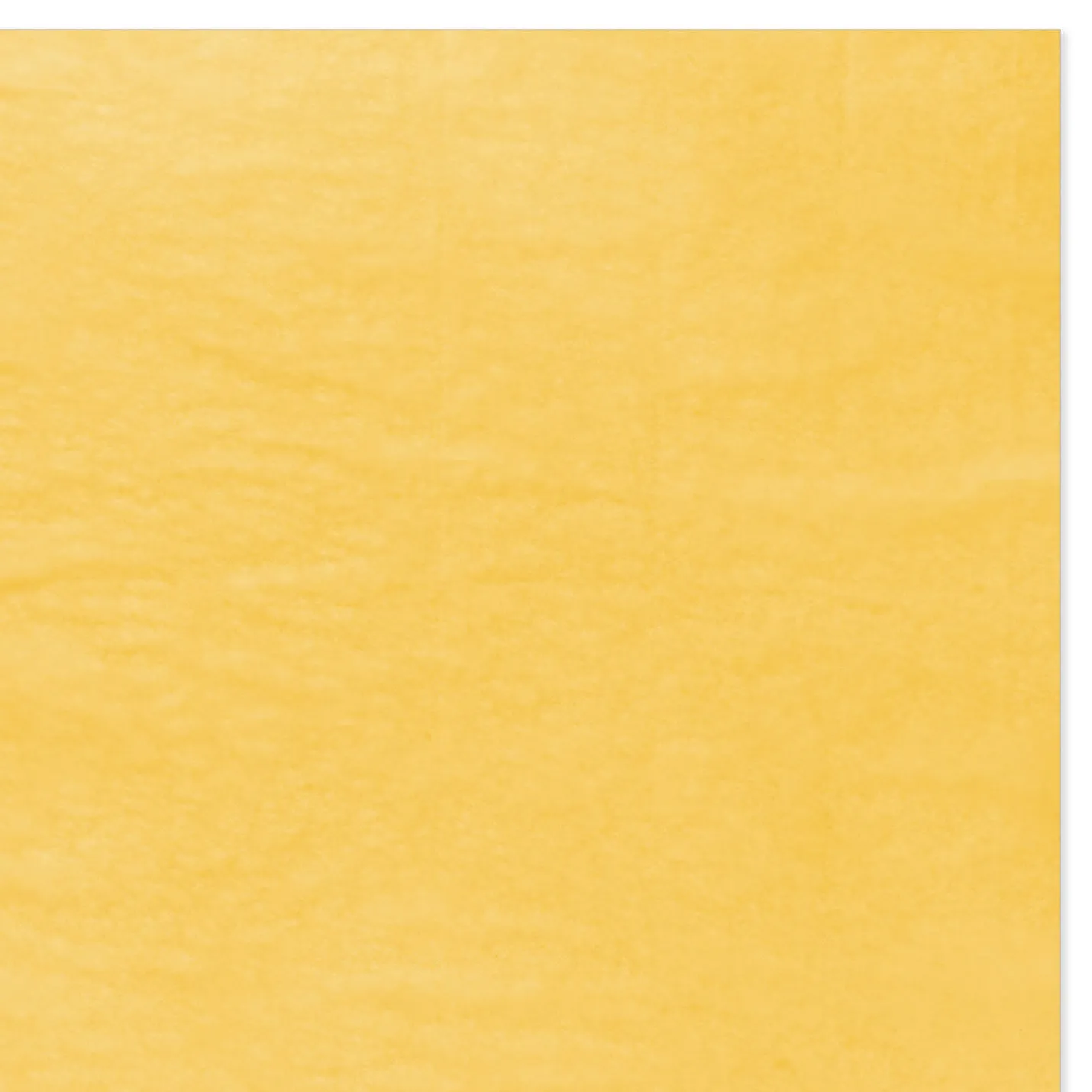 Solid Buttercup Yellow Tissue Paper, 8 sheets