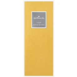 Solid Buttercup Yellow Tissue Paper, 8 sheets