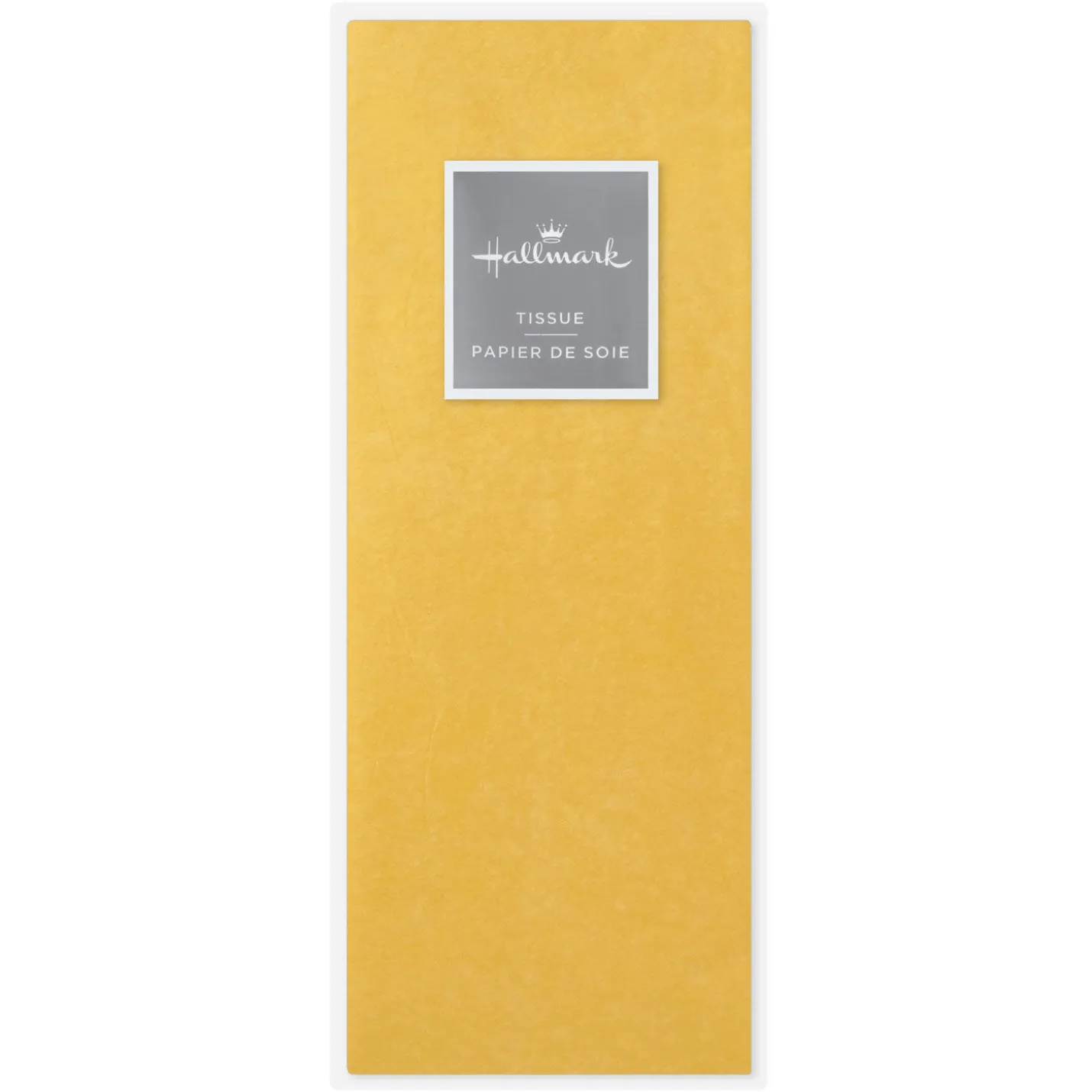 Solid Buttercup Yellow Tissue Paper, 8 sheets