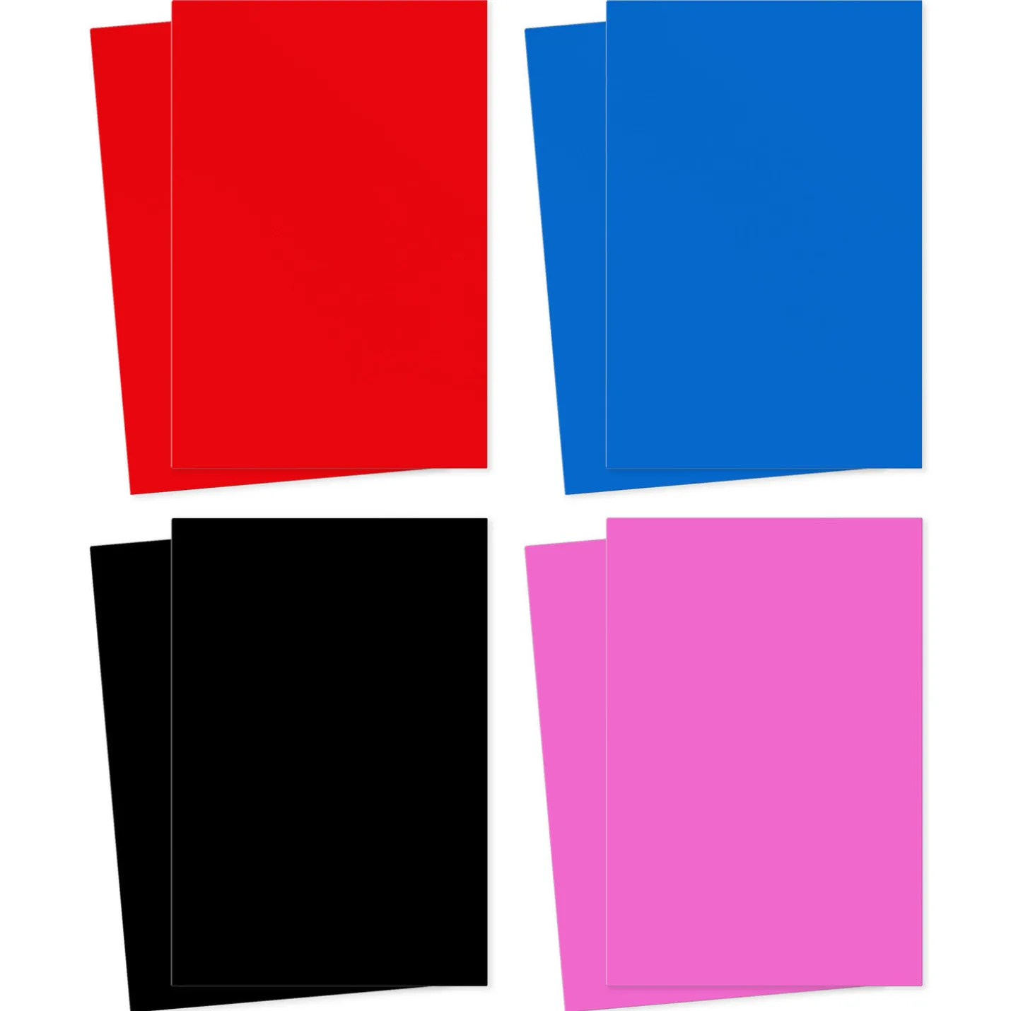 Solid Colors 8-Pack Medium Gift Boxes Assortment