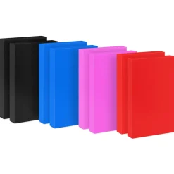 Solid Colors 8-Pack Medium Gift Boxes Assortment