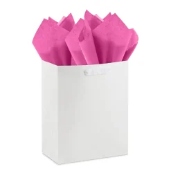 Solid Hot Pink/Medium Pink 2-Pack Tissue Paper, 6 sheets
