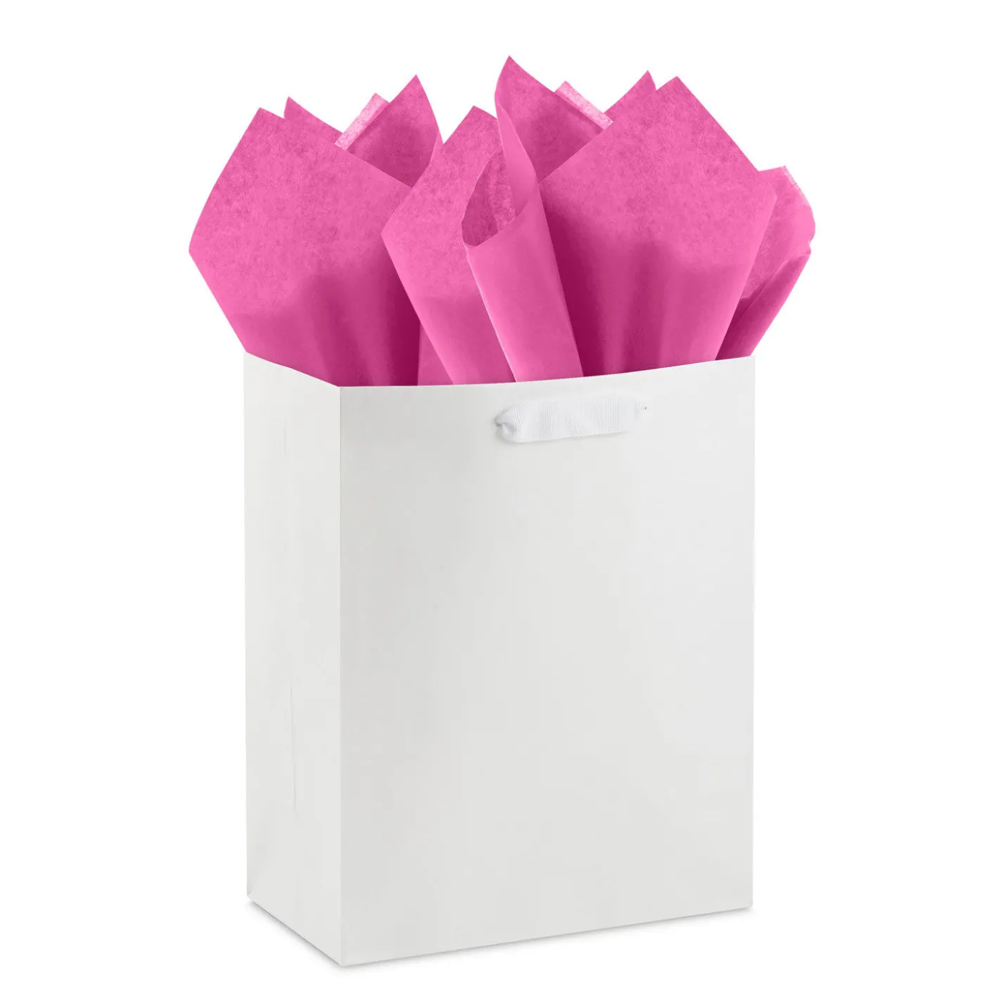 Solid Hot Pink/Medium Pink 2-Pack Tissue Paper, 6 sheets