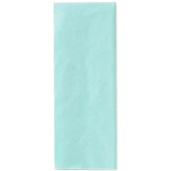 Solid Light Blue Tissue Paper, 8 sheets