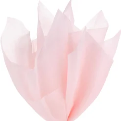 Solid Light Pink Tissue Paper, 8 sheets