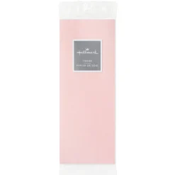 Solid Light Pink Tissue Paper, 8 sheets