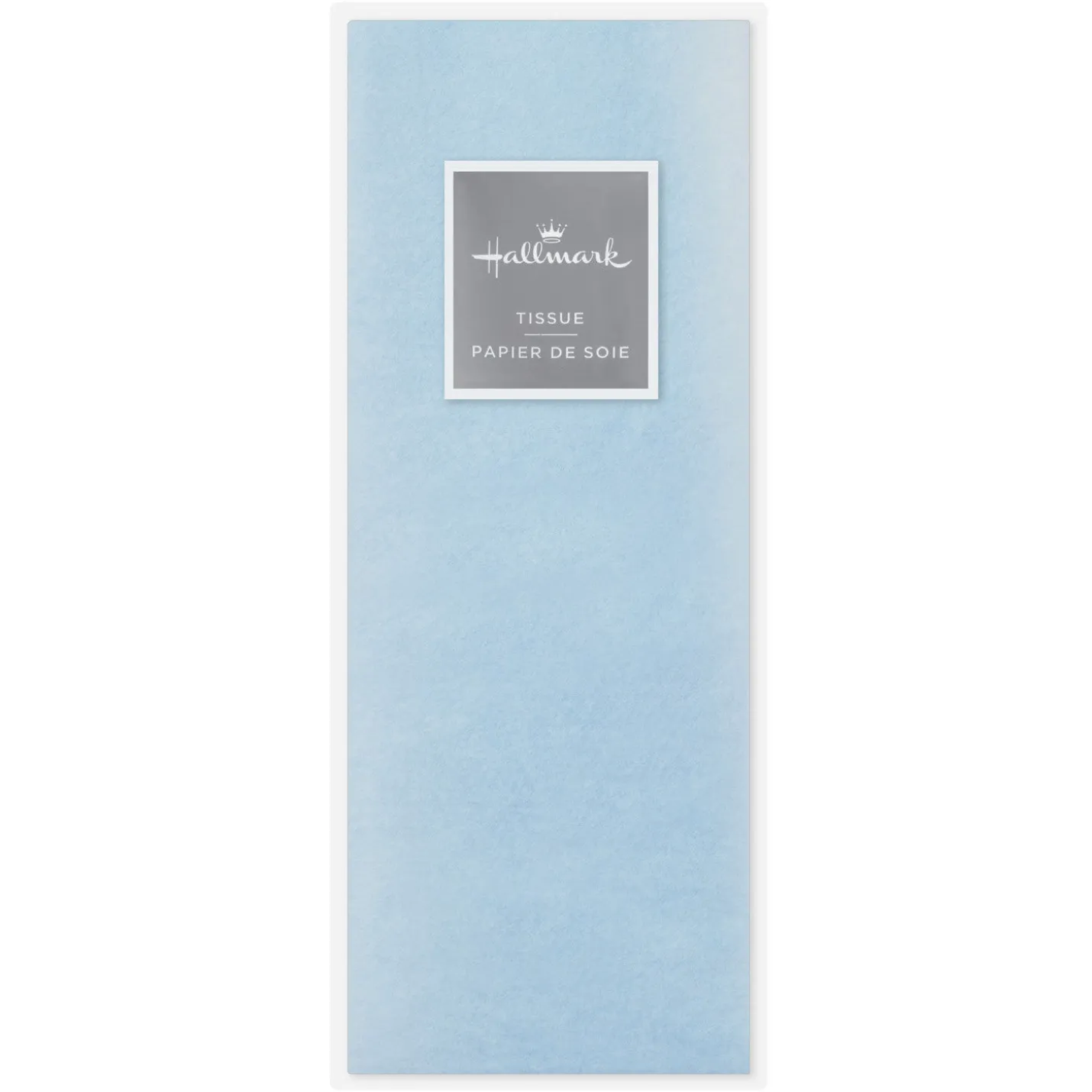 Solid Pale Blue Tissue Paper, 8 sheets