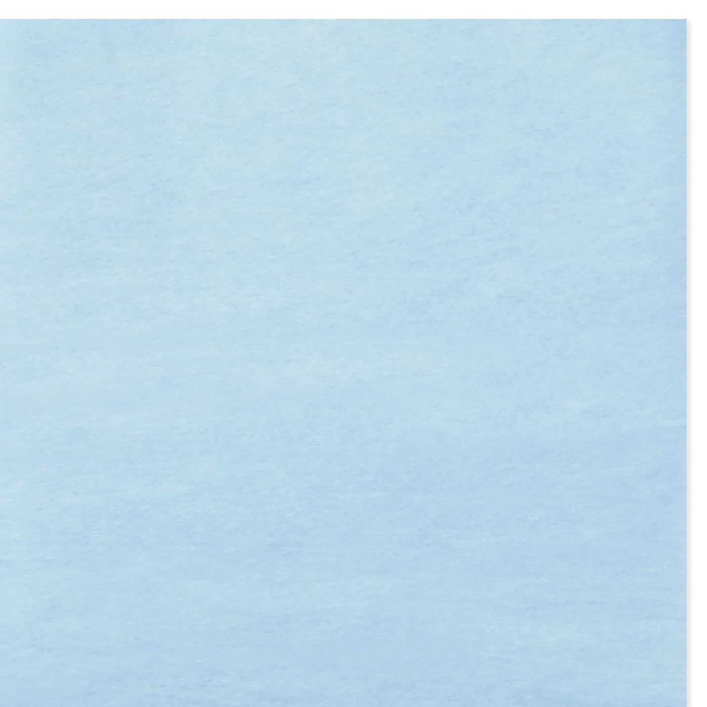 Solid Pale Blue Tissue Paper, 8 sheets