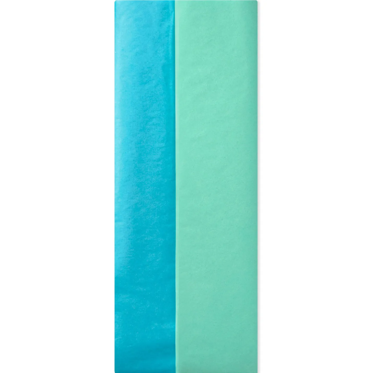 Solid Turquoise/Mint 2-Pack Tissue Paper, 6 sheets