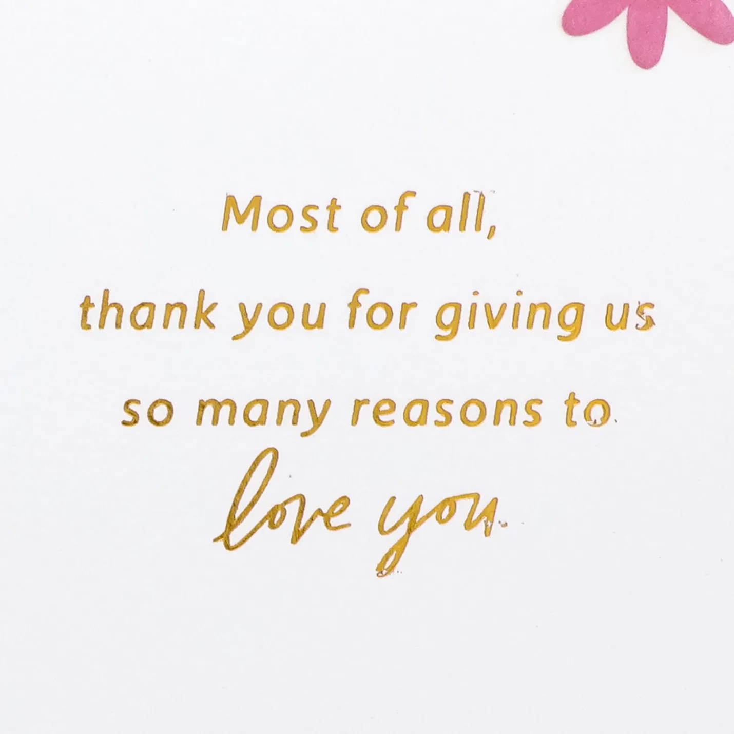 So Many Reasons to Love You Birthday Card for Daughter from Both
