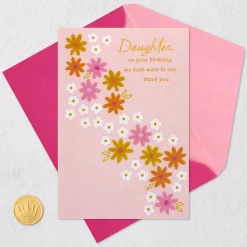 So Many Reasons to Love You Birthday Card for Daughter from Both