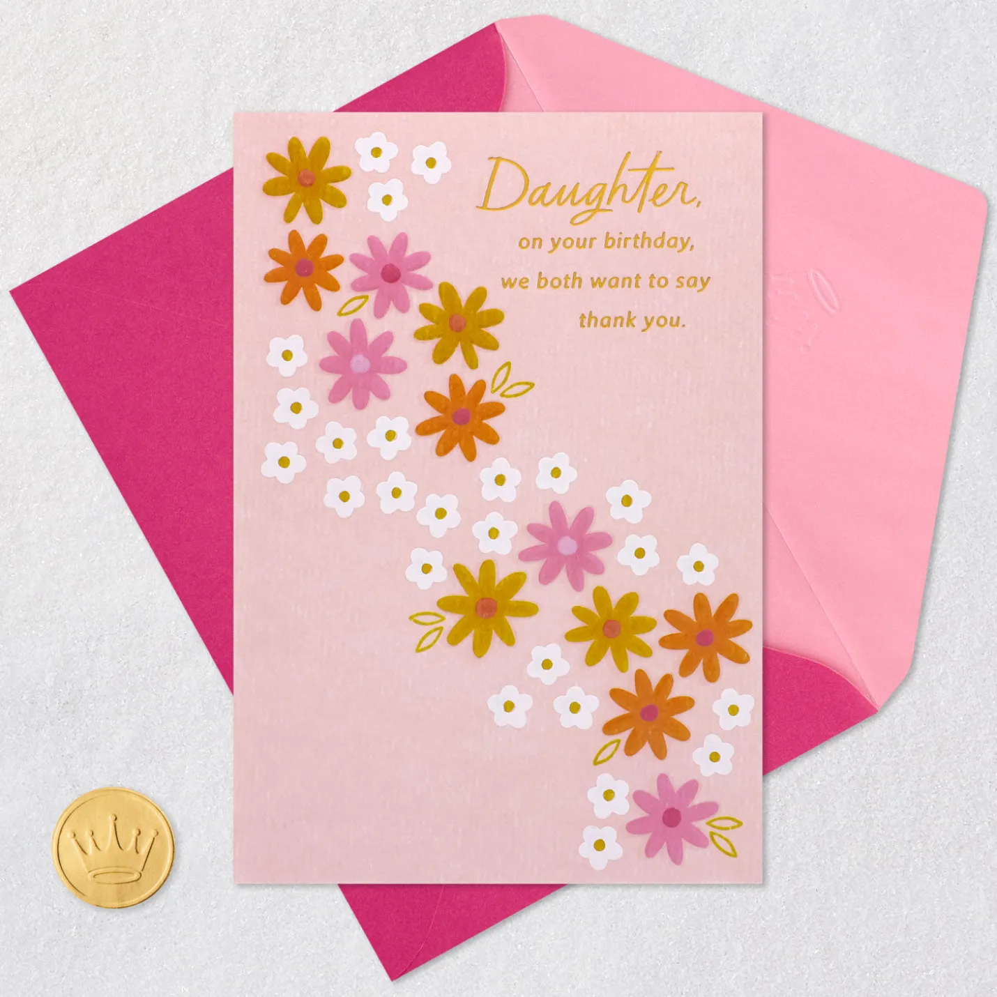 So Many Reasons to Love You Birthday Card for Daughter from Both