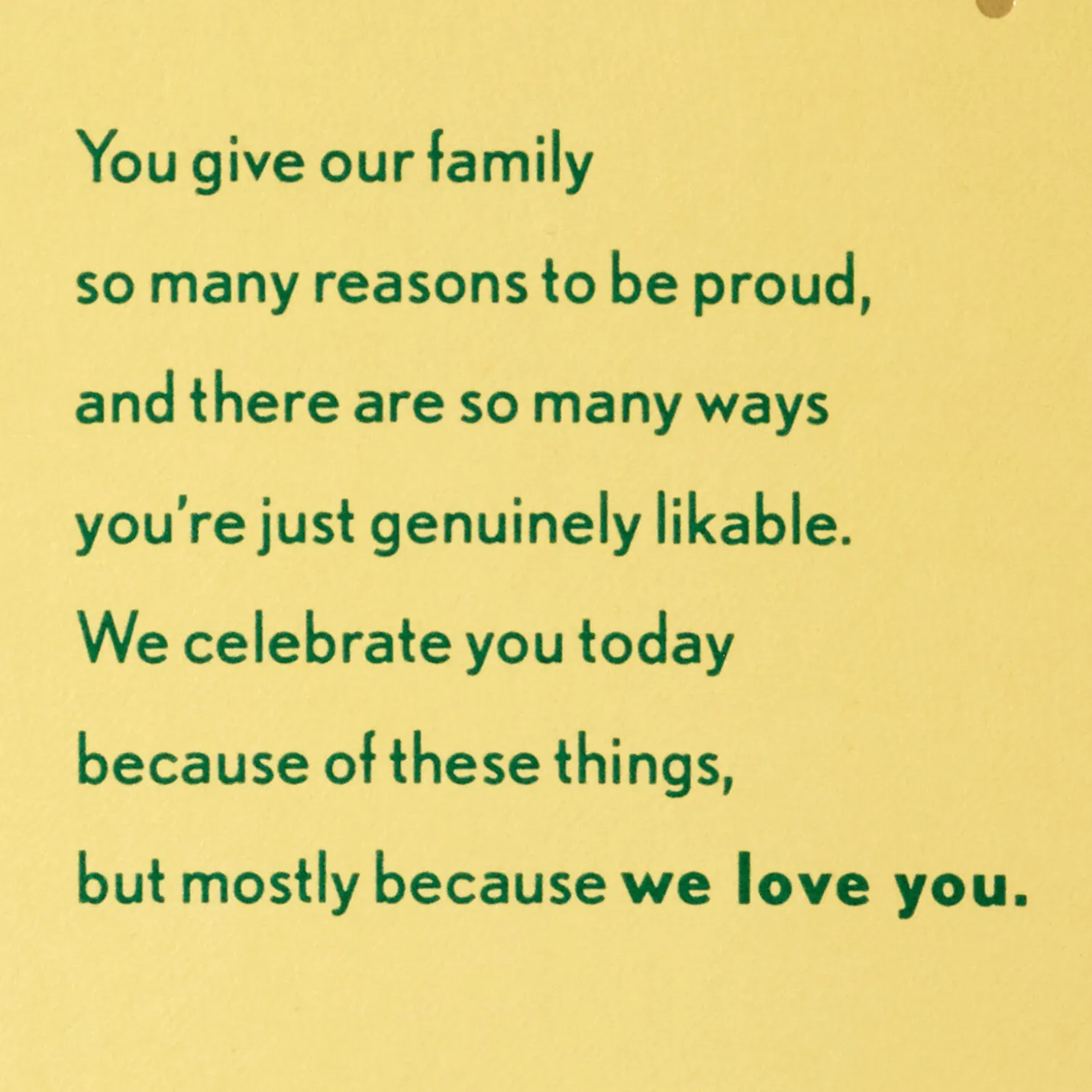 So Many Reasons We Love You Birthday Card for Son from Both