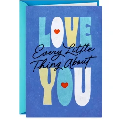 So Many Things To Love About You Romantic Birthday Card