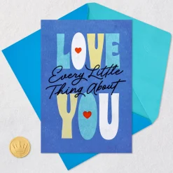 So Many Things To Love About You Romantic Birthday Card