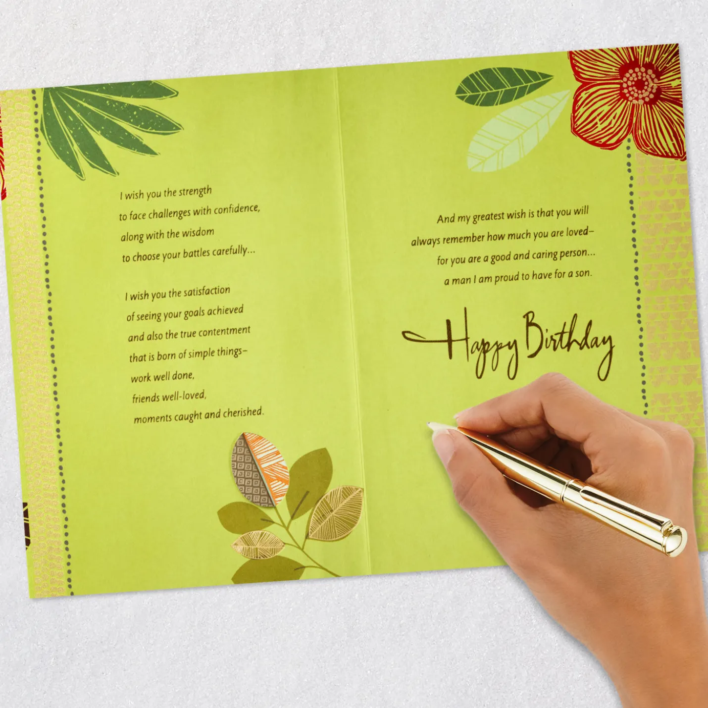 So Many Wishes for You in My Heart Birthday Card for Son