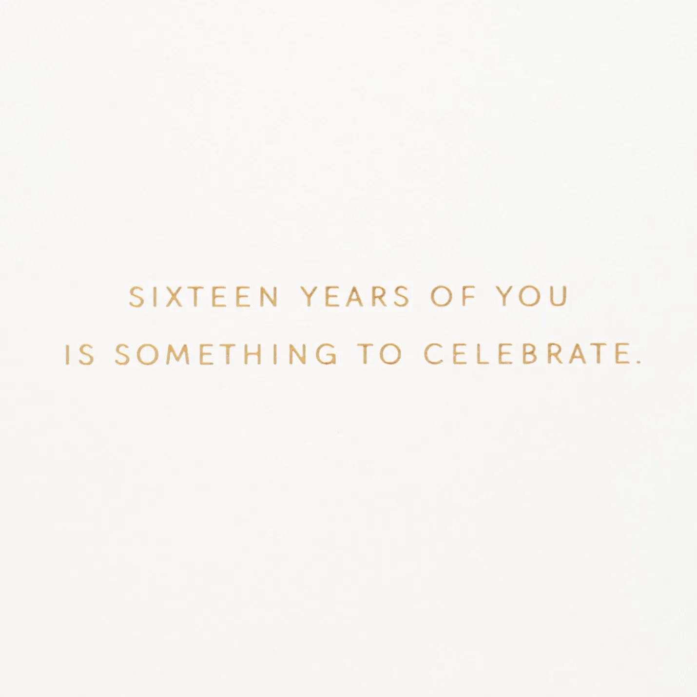 Something to Celebrate 16th Birthday Card