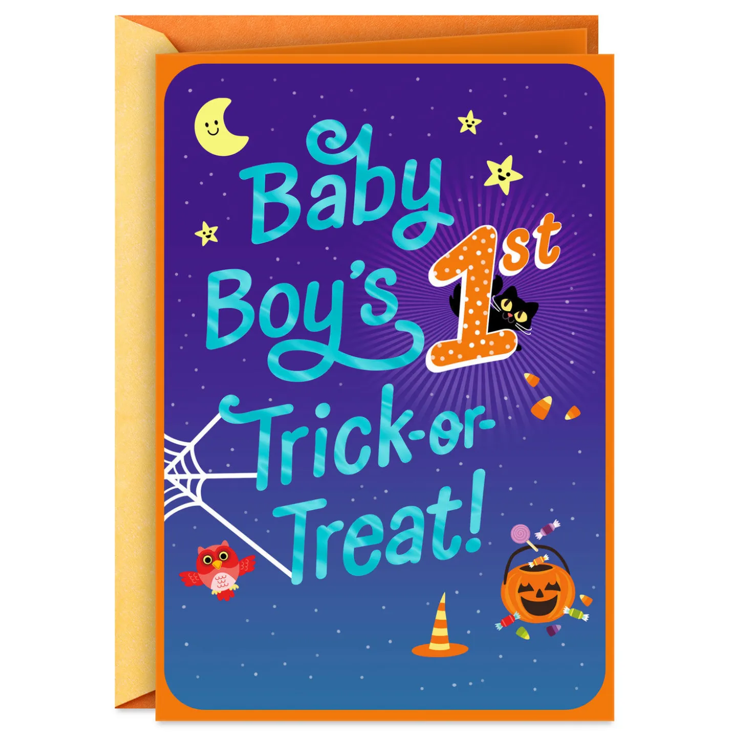 So Much Joy First Halloween Card for Boy