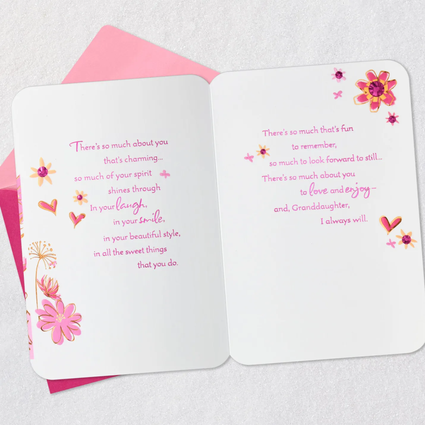 So Much to Love About You Birthday Card for Granddaughter