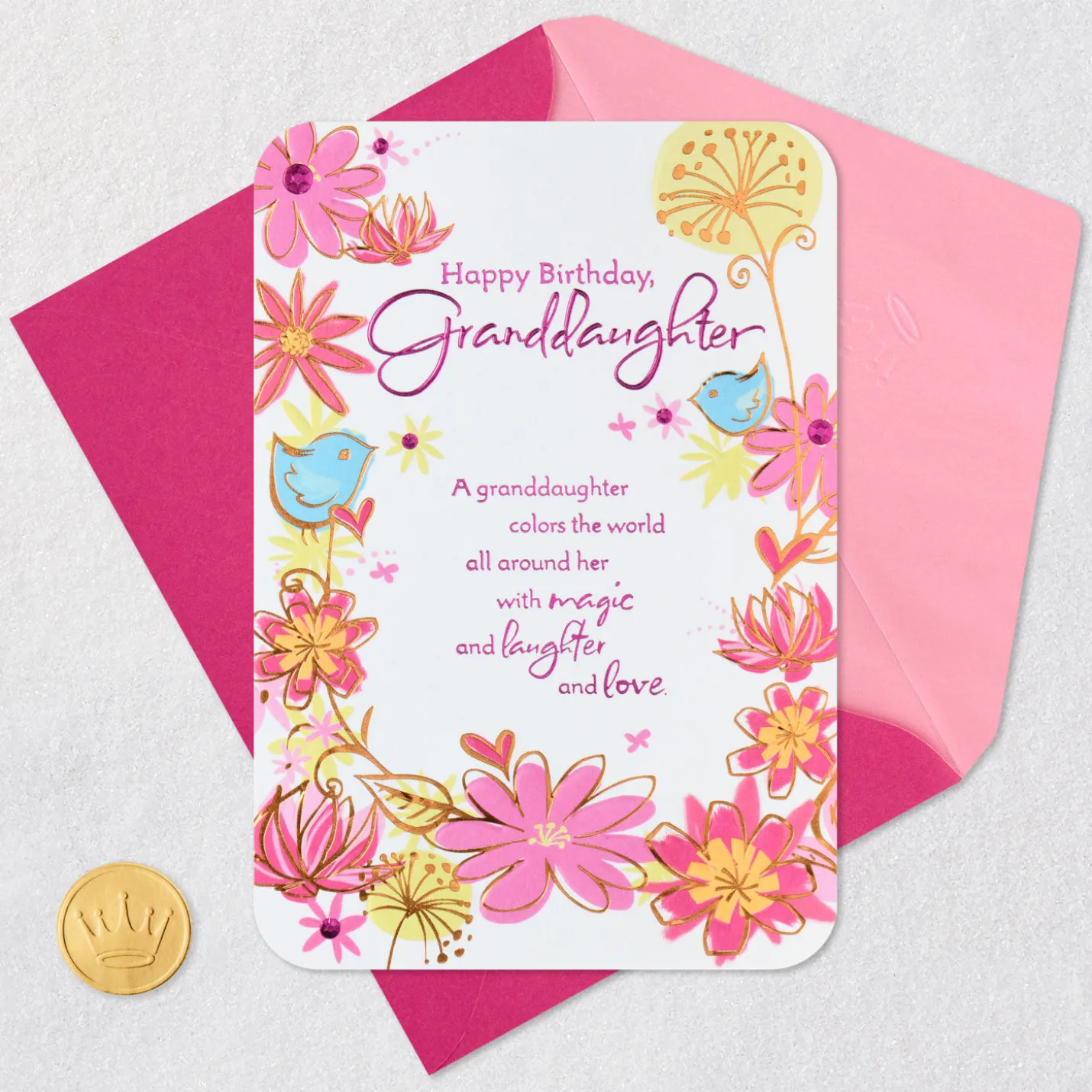 So Much to Love About You Birthday Card for Granddaughter