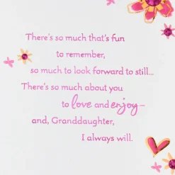 So Much to Love About You Birthday Card for Granddaughter