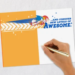 Sonic the Hedgehog™ Levels of Awesome Birthday Card for Nephew
