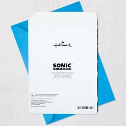 Sonic the Hedgehog™ Super Cool Musical 7th Birthday Card