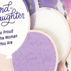 So Proud of the Woman You Are Birthday Card for Granddaughter