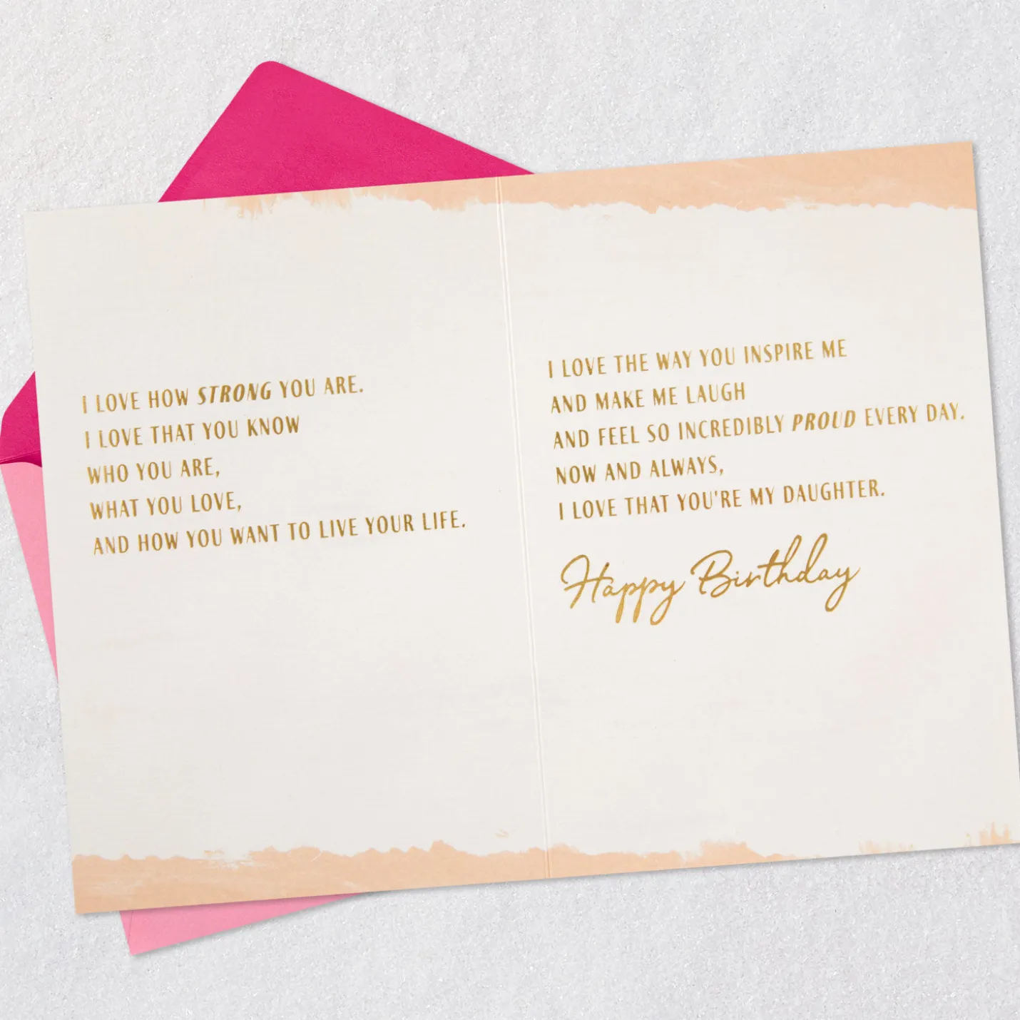 So Proud of You Birthday Card for Daughter