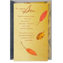 So Proud to Have You for a Son Birthday Card