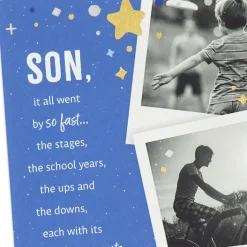 So Thankful To Be Part of Your Life Birthday Card for Son