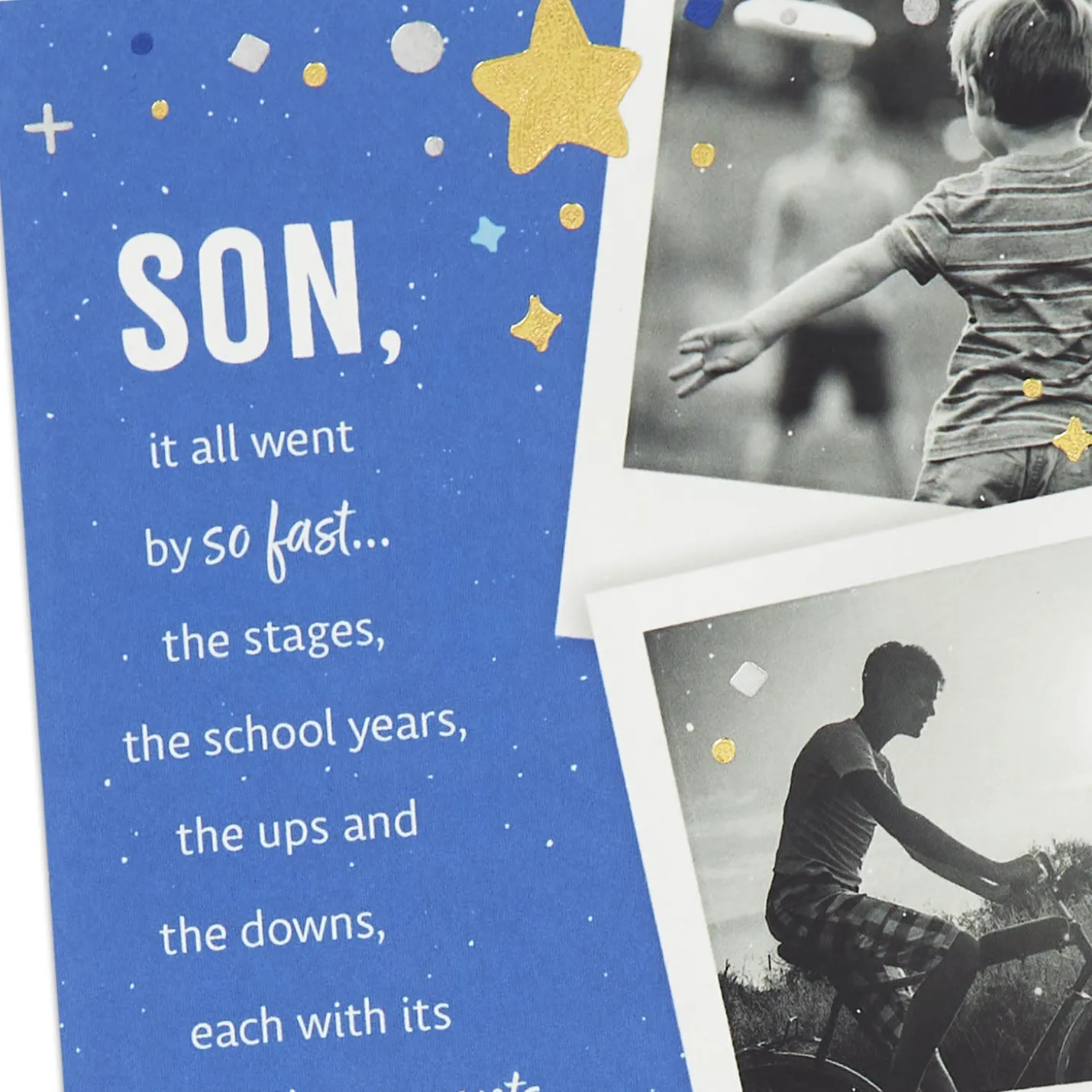 So Thankful To Be Part of Your Life Birthday Card for Son