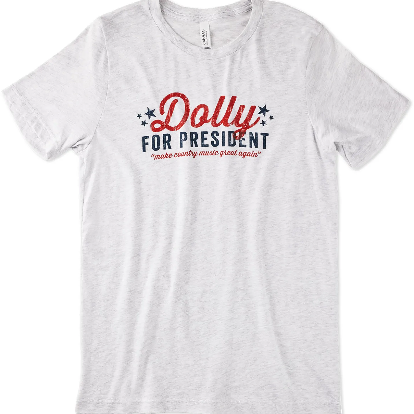 Southern Fried Design Barn Dolly for President Heather White T-Shirt