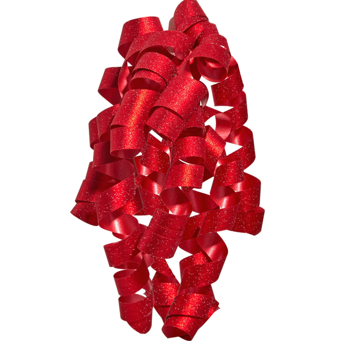 6.5" Sparkling Curly Ribbon Gift Bow
