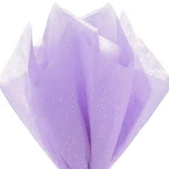 Sparkling Dots on Amethyst Tissue Paper, 6 sheets