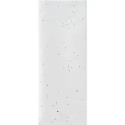 Sparkling Dots on White Tissue Paper, 6 sheets