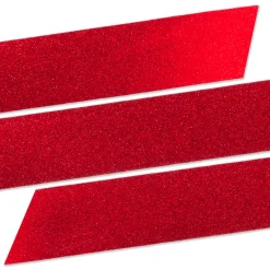 0.6" Sparkly Red Ribbon