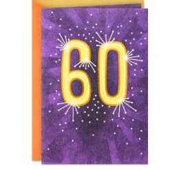 Spark of Light 60th Birthday Card